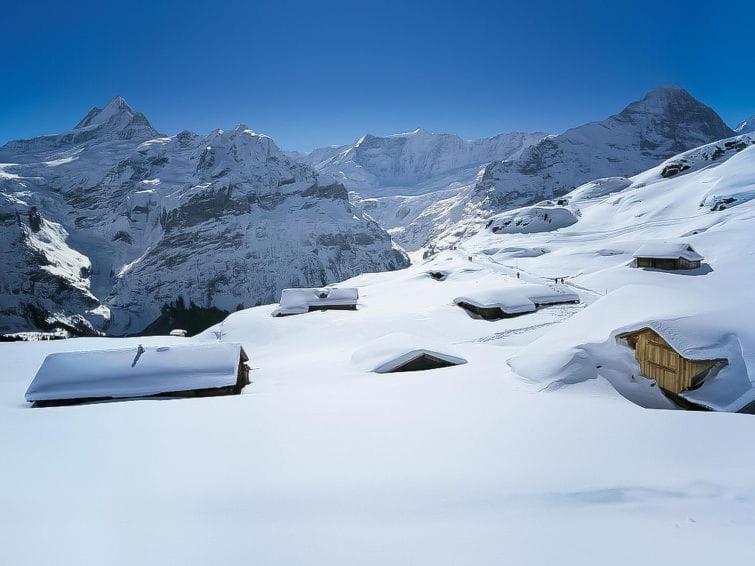 Apartamento Chalet Aphrodite Ost Grindelwald Exterior foto